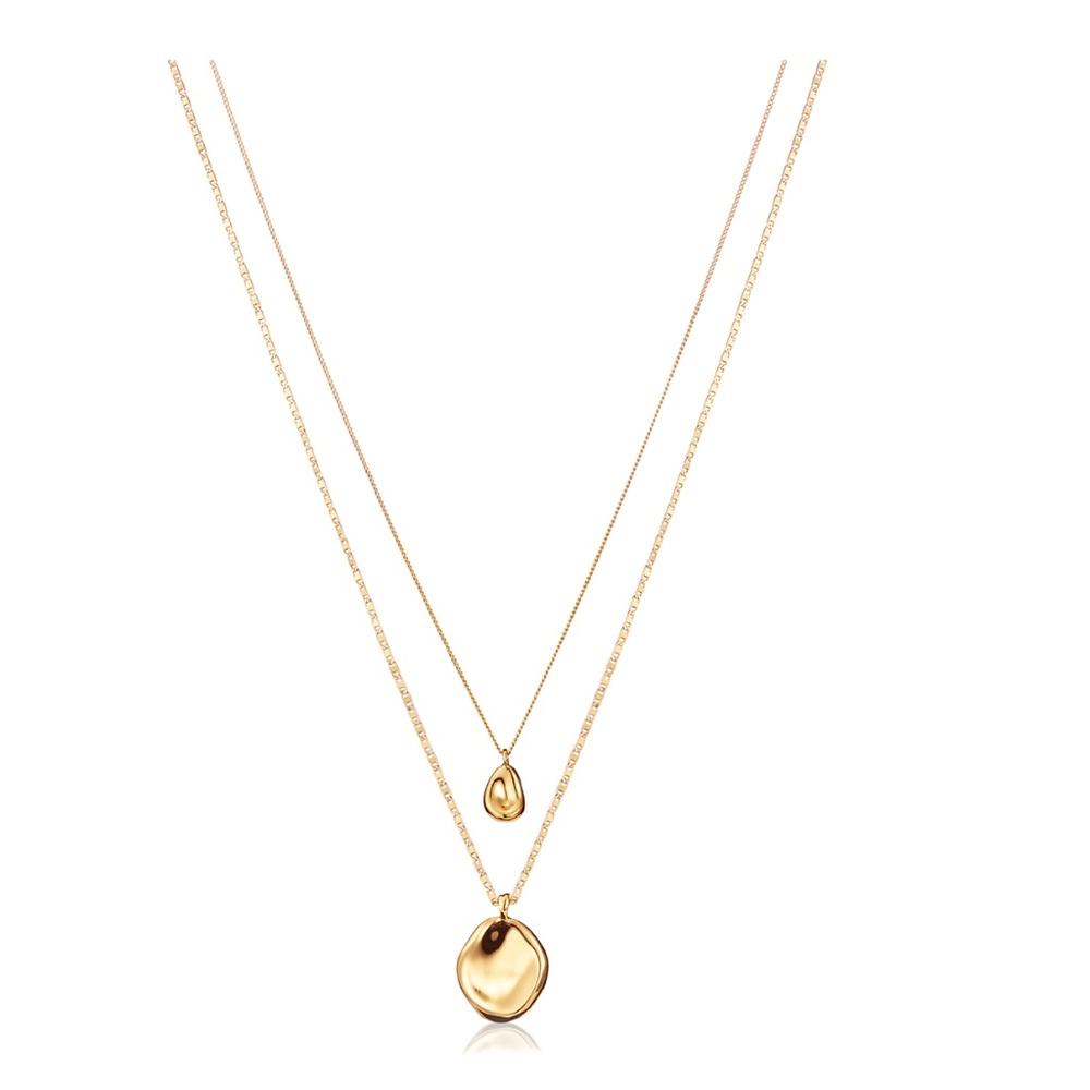 Jenny Bird Layered Gold Necklace